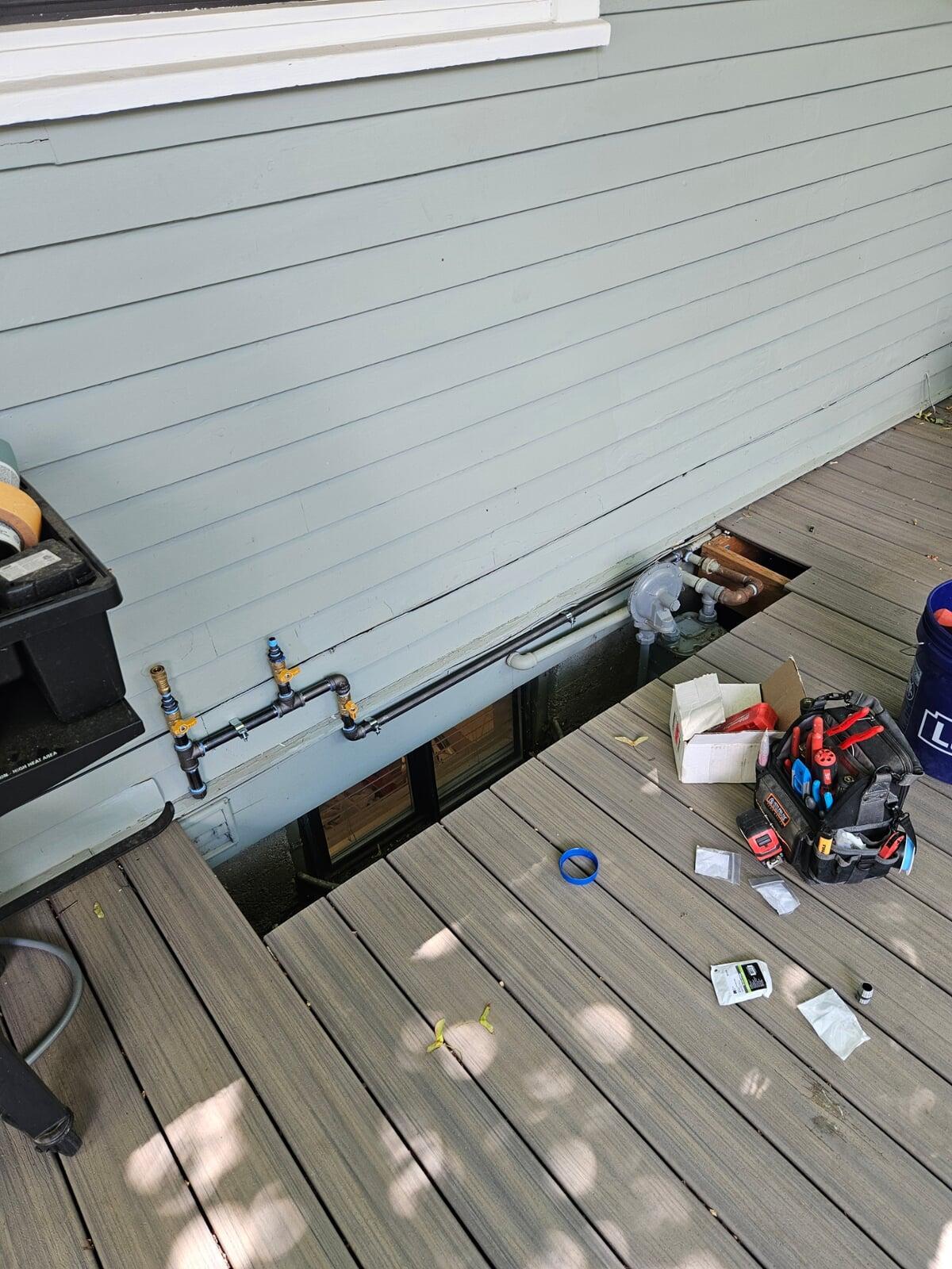 Gas Line Installation