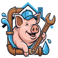 Rooter the Plumbing Pig